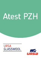 Informacja o Ateście Higienicznym PZH dla<br>URSA GLASSWOOL