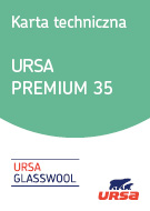 Karta Techniczna<br>URSA PREMIUM 35
