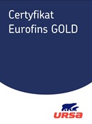 Certyfikat Eurofins GOLD | URSA PURE FLOC