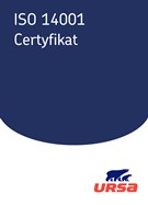 Certyfikat ISO 14001 |