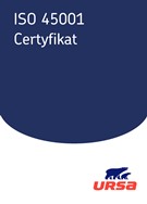 Certyfikat ISO 45001 |