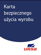 Karta bezpiecznego użycia wyrobu | URSA SILVER 39
